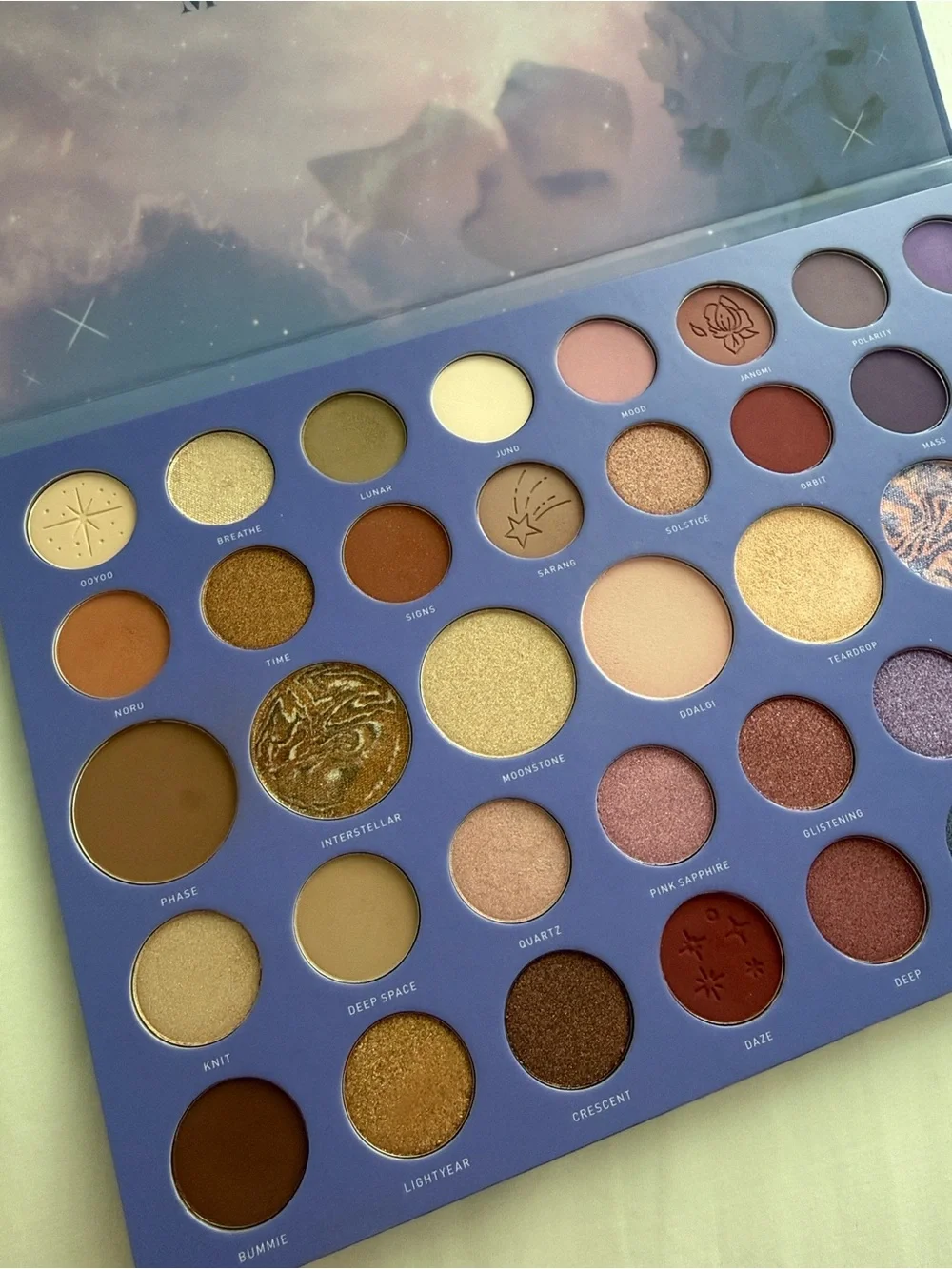 Morphe Constellation Sky Eyeshadow Palette - Purple & Pink Accents